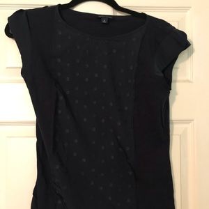 Navy Polka Dot Tommy Hilfiger Top